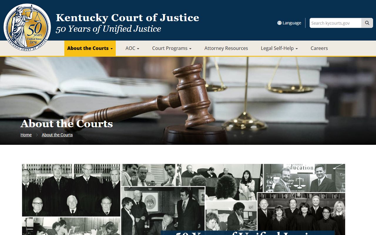 Morgan County court records Kentucky Court of Justice system