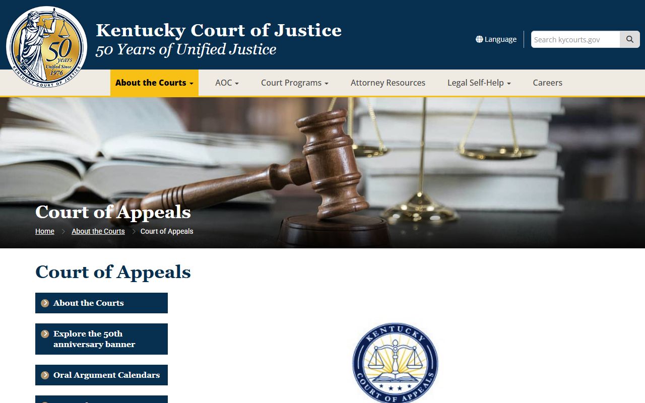 Morgan County court records Kentucky Court of Appeals access